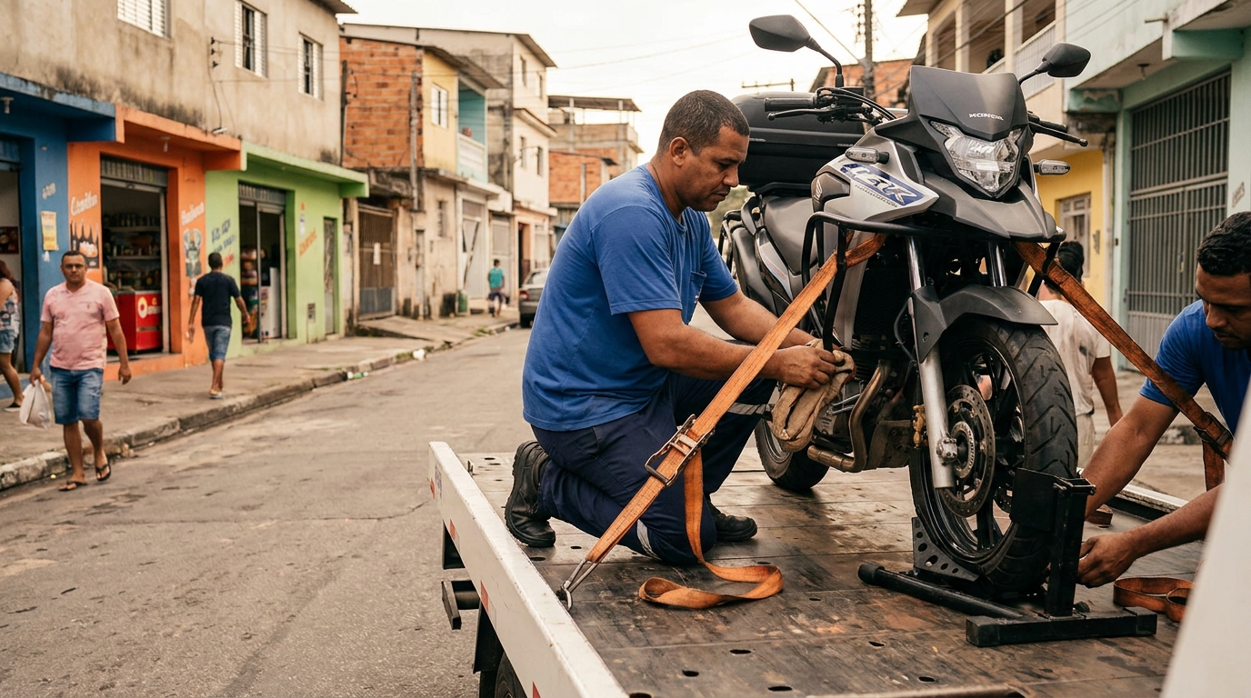 Guincho para Moto em Foz do Iguaçu‑PR